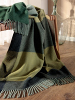 Biederlack Kaschmir-Plaid - Pleasant Green