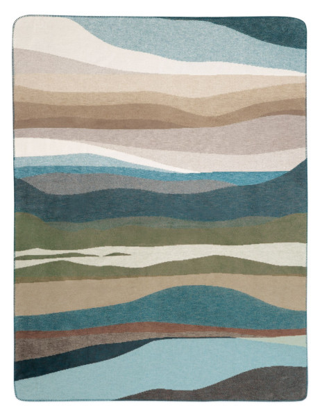 Biederlack blanket - XXL Iceland Horizon