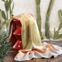 Biederlack Baumwolldecke - Stripe Oasis