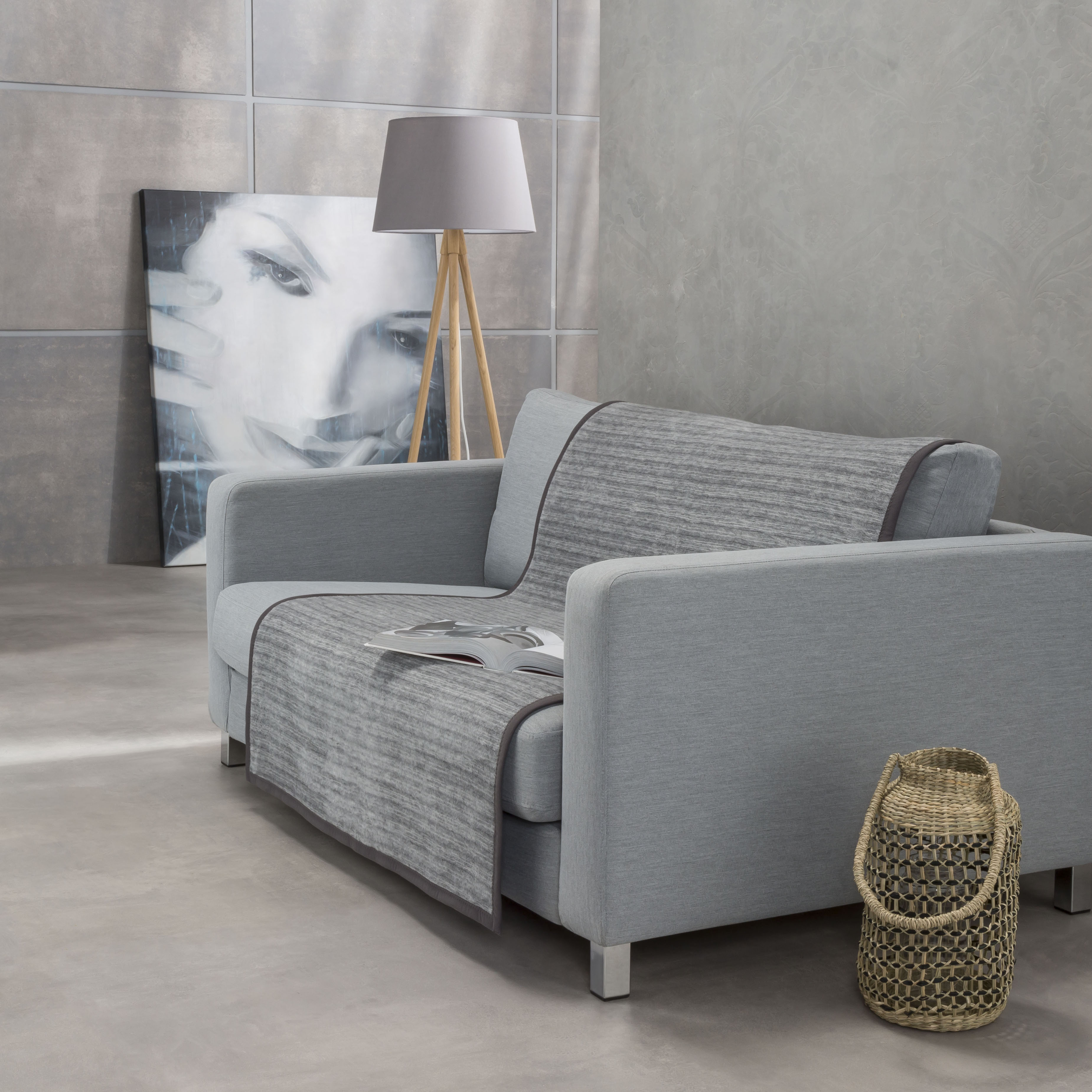 Uni - Sofa Farben Blanket 6 Couchdecken.de vers. Fano The - Shop Decke - Kopie | von Ibena -