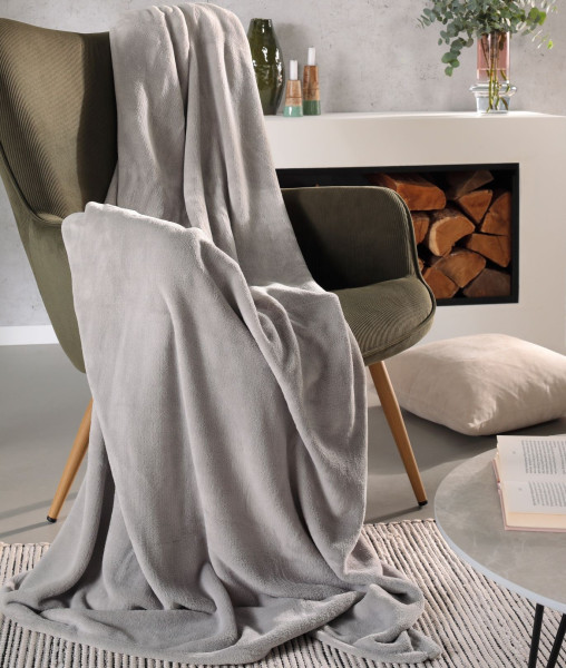 Biederlack uni blankets - Soft & Cover