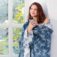 Biederlack blanket - Floral