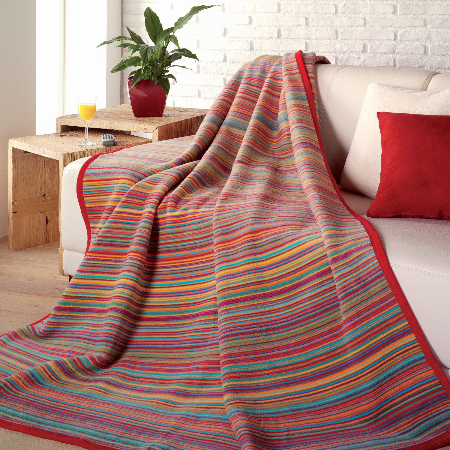 Ibena Malang Wohndecken Couchdecken.de Shop Kuscheldecke | - - bunte Sofadecken