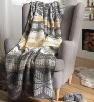 Biederlack blanket - Winter Knit