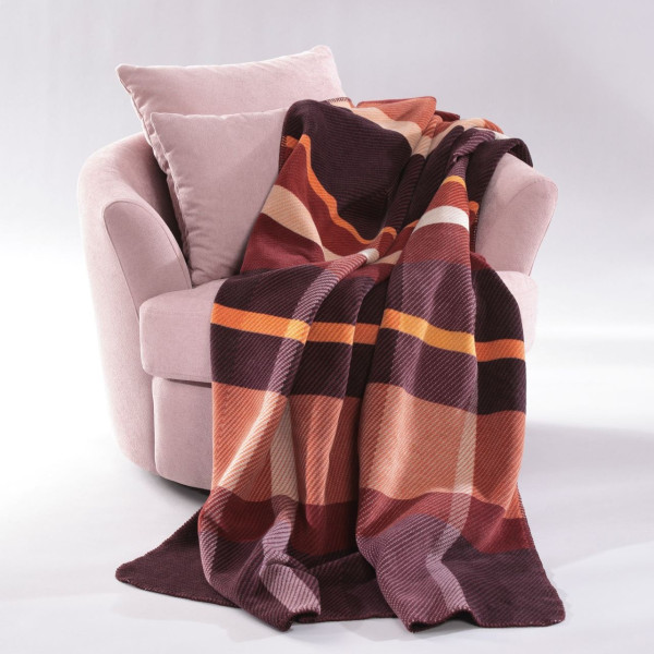 Biederlack blanket - Ruby Check