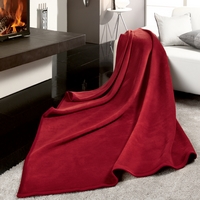 Rote Wolldecke Sofadecke Kuscheldecke Heimdecke rot Wohndecken Sofadecken Shop