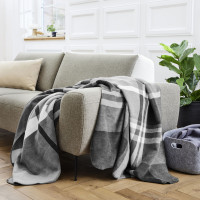 Ibena blanket - Falkland grey