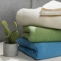 Biederlack uni blankets - 100x150 cm - 3 colours