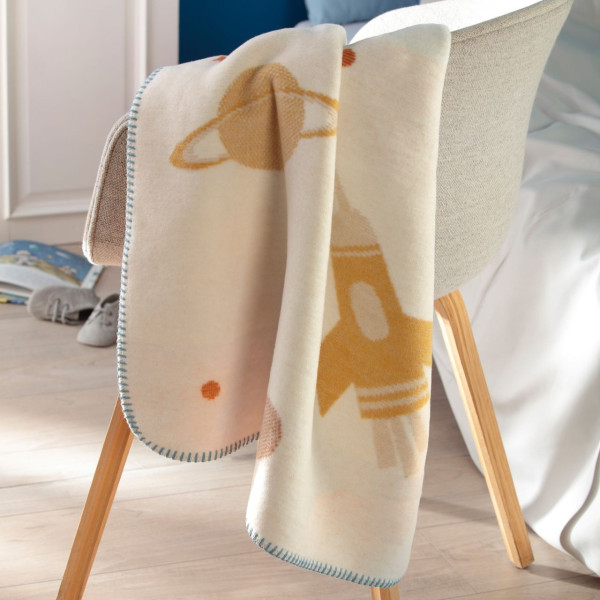 Biederlack babyblanket - Orbit