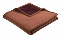 Biederlack blanket - Thermosoft Top - Marsala